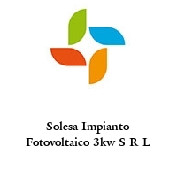 Logo Solesa Impianto Fotovoltaico 3kw S R L