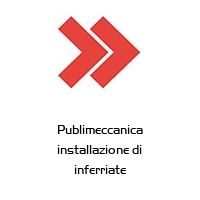 Publimeccanica installazione di inferriate