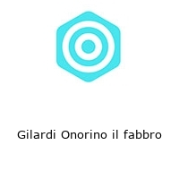 Logo Gilardi Onorino il fabbro