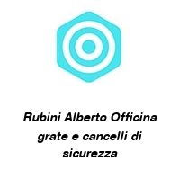 Logo Rubini Alberto Officina grate e cancelli di sicurezza