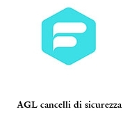 Logo AGL cancelli di sicurezza