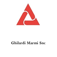 Logo Ghilardi Marmi Snc