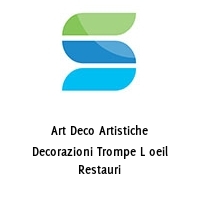 Logo Art Deco Artistiche Decorazioni Trompe L oeil Restauri
