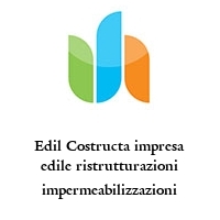 Logo Edil Costructa impresa edile ristrutturazioni impermeabilizzazioni