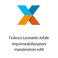 Logo Tedesco Leonardo Asfalti impermeabilizzazioni manutenzioni edili