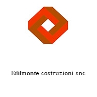 Logo Edilmonte costruzioni snc