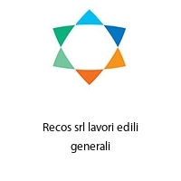 Recos srl lavori edili generali