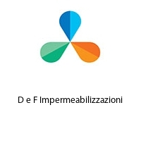 Logo D e F Impermeabilizzazioni 