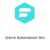 Logo Gierre Automazioni Snc