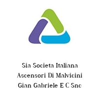 Logo Sia Societa Italiana Ascensori Di Malvicini Gian Gabriele E C Snc