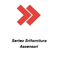 Logo Sertec Srlfornitura Ascensori