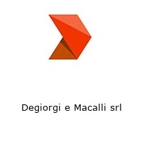 Logo Degiorgi e Macalli srl