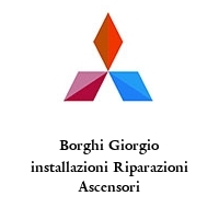 Logo Borghi Giorgio installazioni Riparazioni Ascensori