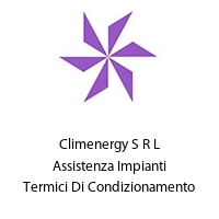 Logo Climenergy S R L Assistenza Impianti Termici Di Condizionamento