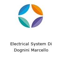 Electrical System Di Dognini Marcello