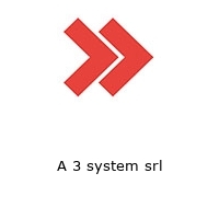 Logo A 3 system srl