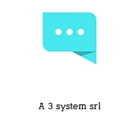 Logo A 3 system srl