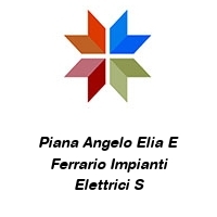 Logo Piana Angelo Elia E Ferrario Impianti Elettrici S