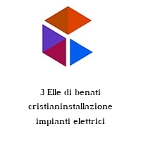 Logo 3 Elle di benati cristianinstallazione impianti elettrici