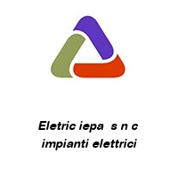 Logo Eletric iepa  s n c  impianti elettrici