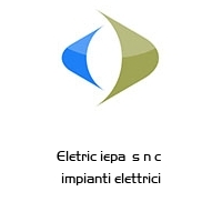 Logo Eletric iepa  s n c  impianti elettrici