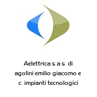 Logo Aelettrica s a s  di agolini emilio giacomo e  c  impianti tecnologici