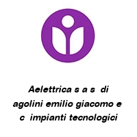 Logo Aelettrica s a s  di agolini emilio giacomo e  c  impianti tecnologici