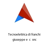 Logo Tecnoelettrica di franchi giuseppe e  c  snc