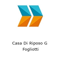 Logo Casa Di Riposo G  Fogliotti