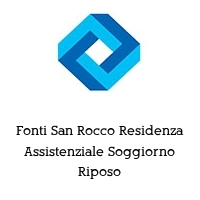 Logo Fonti San Rocco Residenza Assistenziale Soggiorno Riposo