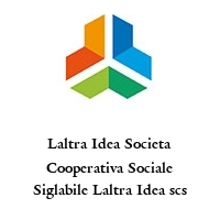 Laltra Idea Societa Cooperativa Sociale Siglabile Laltra Idea scs