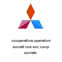 cooperativa operatori sociali cos soc coop sociale 