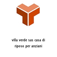 Logo villa verde sas casa di riposo per anziani