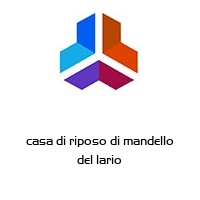 Logo casa di riposo di mandello del lario