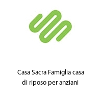 Logo Casa Sacra Famiglia casa di riposo per anziani 