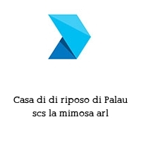 Logo Casa di di riposo di Palau scs la mimosa arl