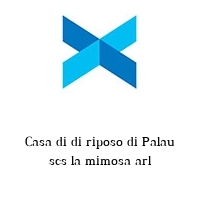 Logo Casa di di riposo di Palau scs la mimosa arl