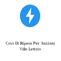Logo Casa Di Riposo Per Anziani Villa Letizia