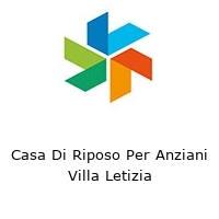 Logo Casa Di Riposo Per Anziani Villa Letizia