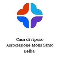 Logo Casa di riposo Associazione Mons Santo Bellia 