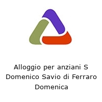 Logo Alloggio per anziani S Domenico Savio di Ferraro Domenica