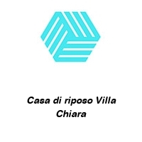 Logo Casa di riposo Villa Chiara