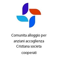Logo Comunita alloggio per anziani accoglienza Cristiana societa cooperati