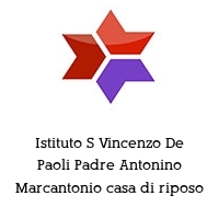 Logo Istituto S Vincenzo De Paoli Padre Antonino Marcantonio casa di riposo