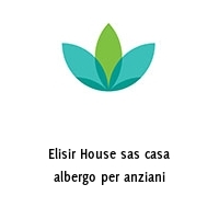 Logo Elisir House sas casa albergo per anziani