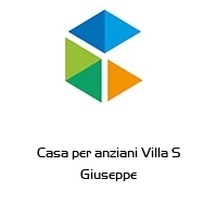 Logo Casa per anziani Villa S Giuseppe