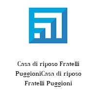 Logo Casa di riposo Fratelli PuggioniCasa di riposo Fratelli Puggioni