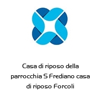 Logo Casa di riposo della parrocchia S Frediano casa di riposo Forcoli