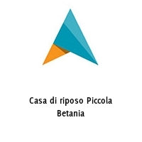 Logo Casa di riposo Piccola Betania