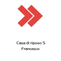 Logo  Casa di riposo S Francesco